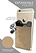 Silk Stick-on Phone Wallet - Sidecar Slim Expandable Credit Card Pocket - Fits iPhone and Android (Champagne Gold)