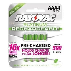 Rayovac Platinum LSD NiMH AAA, 4pack