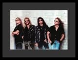 Metallica (Group) Music Gold Wood-Mounted Poster Print - 11 X 17
