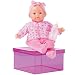 Corolle Suce Pouce Pink  - 14 Bald Baby with Blue Eyes