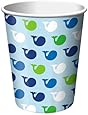 Creative Converting Ocean Preppy Boy Hot or Cold Beverage Cups, 8-Count
