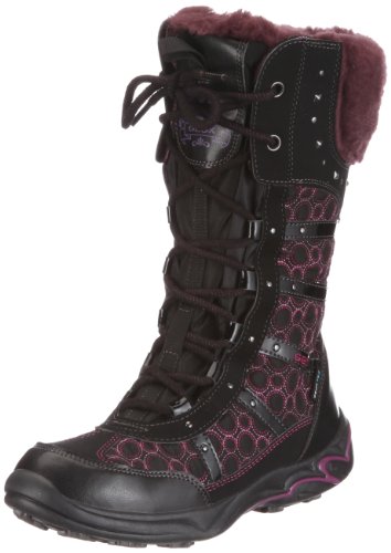 Geox Junior Frizzy wpf J13C4G0FU54C9999, Mädchen Stiefel, Schwarz (black C9999), EU 31