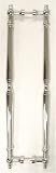 Top Knobs, Door Pulls - M728-18 pair, Back to Back Passage Door Pull in Polished Chrome
