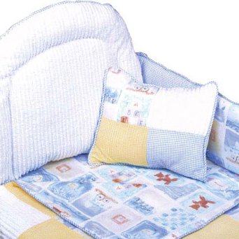 Baby Blocks - Crib Gathered Dust Ruffle