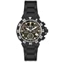 Burett 'Men' B4202BBFA s Neo Abyss Collection Black Chronograph Diver Watch