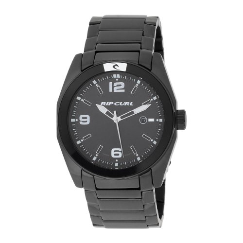 Rip Curl Mens A2391-MID Ledge Stainless Steel Midnight Black Watch