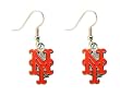 New York Mets Dangle Logo Earring Set Mlb Charm Gift
