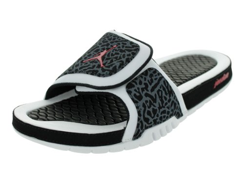 Nike Jordan Hydro 2 Men Sandals Color: White/Black/Gym Red 312527-124