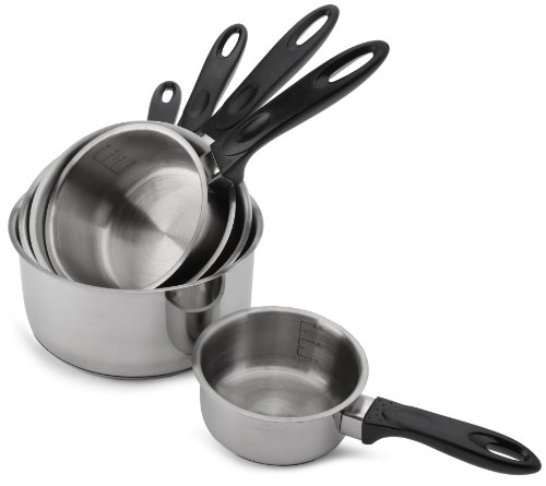 Crealys - 501534 - Casserole Inox x 5 - Induction Olympe - 12 à 20 cm