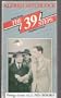 The 39 Steps [VHS]