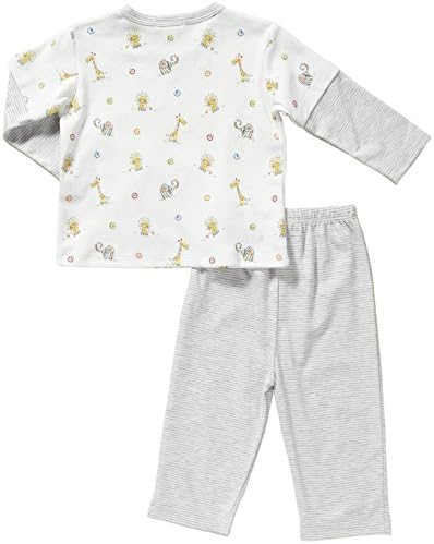 Kissy Kissy "Jungle Mates" Pant Set (Baby) - Gray Multicolor-6-9 Months