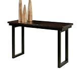 Abbyson Living Fairhaven Espresso Sofa Table