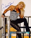 BETH PHOENIX SIGNED GLAMAZON - AUTOGRAPHED GLOSSY COLOR 8 x 10 WWE WRESTLING PHOTO