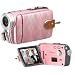 DXG USA DXG-533VP HD Soho 720p High-Definition Camcorder Luxe Collection, Pink Argyle