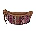Medium Size Tribal Aztec Fabric Fanny Pack, Fits up to 49 in Waist