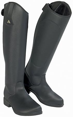 Ladies Ice High Rider Boots 6W Black