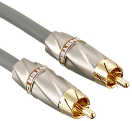 Monster 132539 High Performance Subwoofer Cable 450SW (Cinch-Kabel speziell f&uuml;r Subwoofer) Preisvergleich