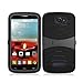 Phone Case for Alcatel Onetouch Pop Icon A564c/7040T Rugged Heavy Duty Armo Cover Black Stand by Cellpak