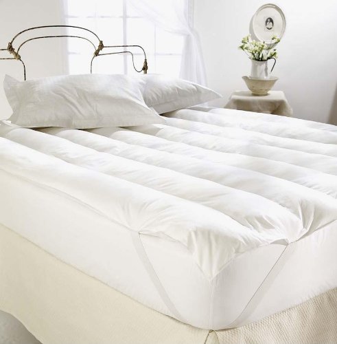 Natural Living 300 Sateen Ingeo Fiberbed w/Anchor Bands