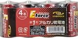 オーム電機 アルカリ単1形乾電池 4本パック LR20G/4Sの画像