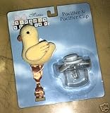 Lee Middleton Dolls 1358 Duck Pacifier Clip