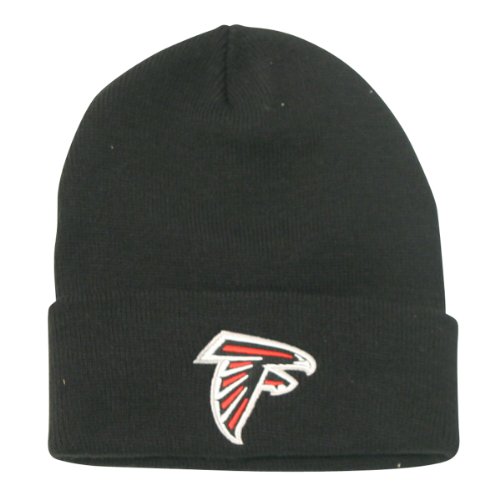 Atlanta Falcons Classic Cuffed Winter Knit Hat - Black