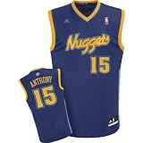 adidas Denver Nuggets Carmelo Anthony New Replica Alternate Jersey