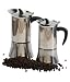 Stainless Steel 4 Cup Stovetop Coffee/ Espresso Maker by Danesco