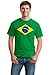 BRAZIL NATIONAL FLAG Unisex T-shirt / Bandeira do Brasil, Brazilian Tee