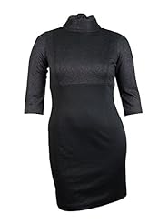 Cowl Neck Metallic/Polyester/Rayon/Spandex  Dress