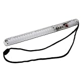 LED Blinkstab Leuchtstab Farbwechseleffekt mit 7 Funktionen 21 cm mit Halsband