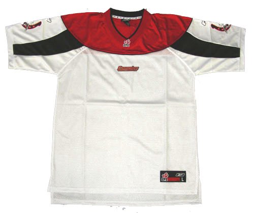 Calgary Stampeders CFL Football White Jersey 
