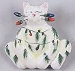 Whimsiclay Sparkie Cat Magnet