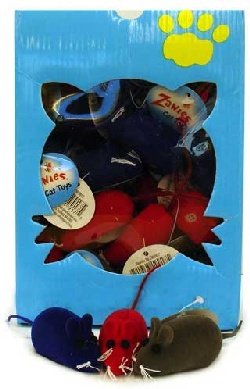 Zanies Assorted Cat Toy Mouse