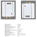 Elex 3.5 Thermoflow - druckloser Klein Durchlauferhitzer 3,5 kW Steckerfertig