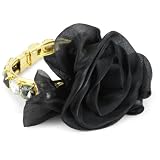 Joanna Laura Constantine Black Silk Flower On