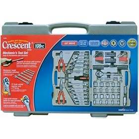CRESCENT CTK108 108-pc Mechanics Tool Set by Coopertools