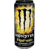 8 Pack - Monster Rehab - Tea + Lemonade + Energy - 15.5oz.