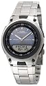 Casio Men's Sports Chronograph Alarm 10-Year Battery Databank Watch #AW80D-2AV