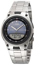 Casio Men's Sports Chronograph Alarm 10-Year Battery Databank Watch #AW80D-2AV