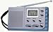 Kaito KA208 Portable pocket sized AM/FM Radio with digital display and clock