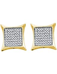 0.66CTW DIAMOND INVISIBLE EARRINGS