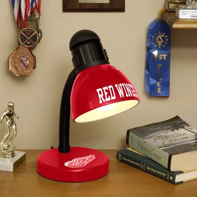 NHL Detroit Red Wings Desk Lamp