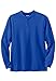 Kingsize Men's Big & Tall Easy-Care Ribbed Knit Henley