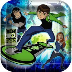 Ben 10 Lunch Plates