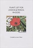 Plant list for Lindos & Pefkos, Rhodes