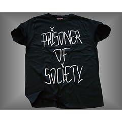 Hooligan M�nner T-Shirt Prisoner schwarz - eng geschnitten.