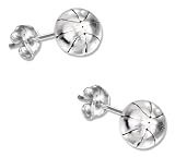 STERLING SILVER MINI BASKETBALL EARRINGS ON POSTS