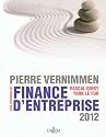 Finance d'entreprise 2012