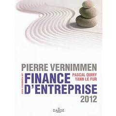 Finance d'entreprise 2012